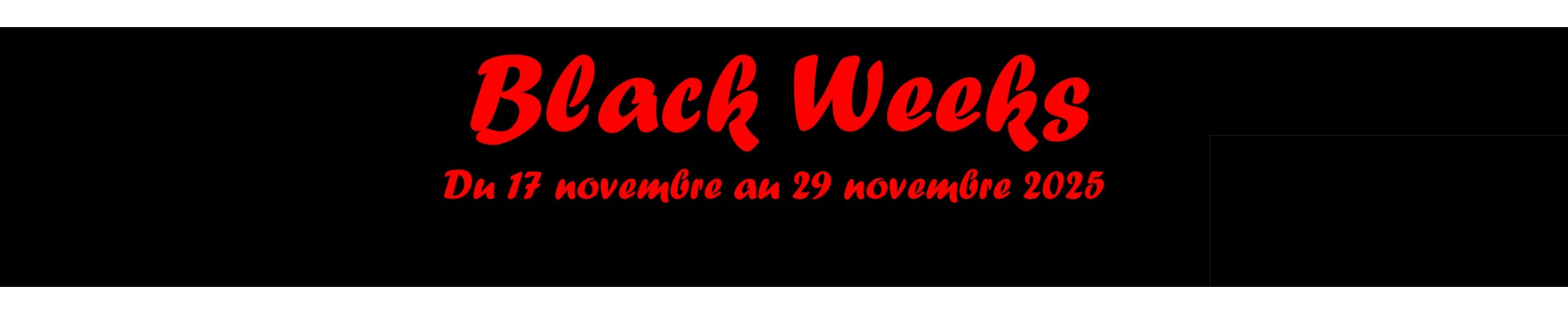 Black Weeks